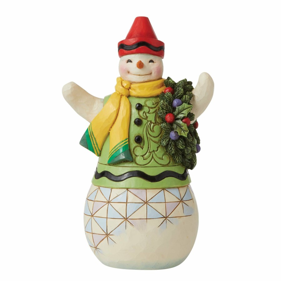 Decoration * | New Crayola Snowman