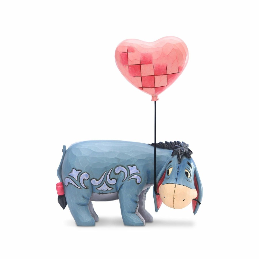 Gifts * | Discount Disney Traditions Eeyore With A Heart Balloon