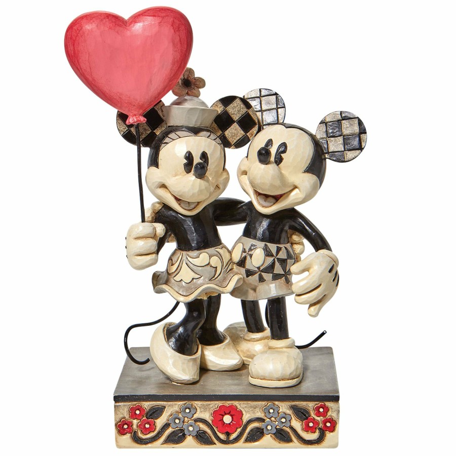 Gifts * | Outlet Disney Traditions Mickey And Minnie Heart