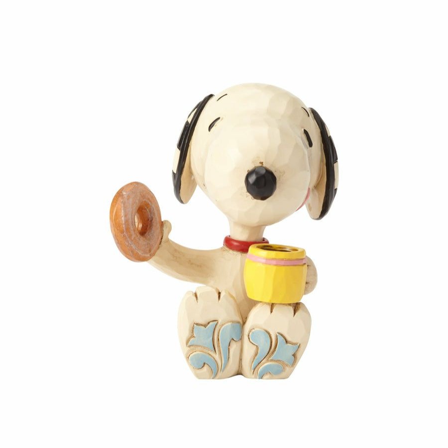 Decoration * | Shop Peanuts Snoopy Donut & Coffee Mini