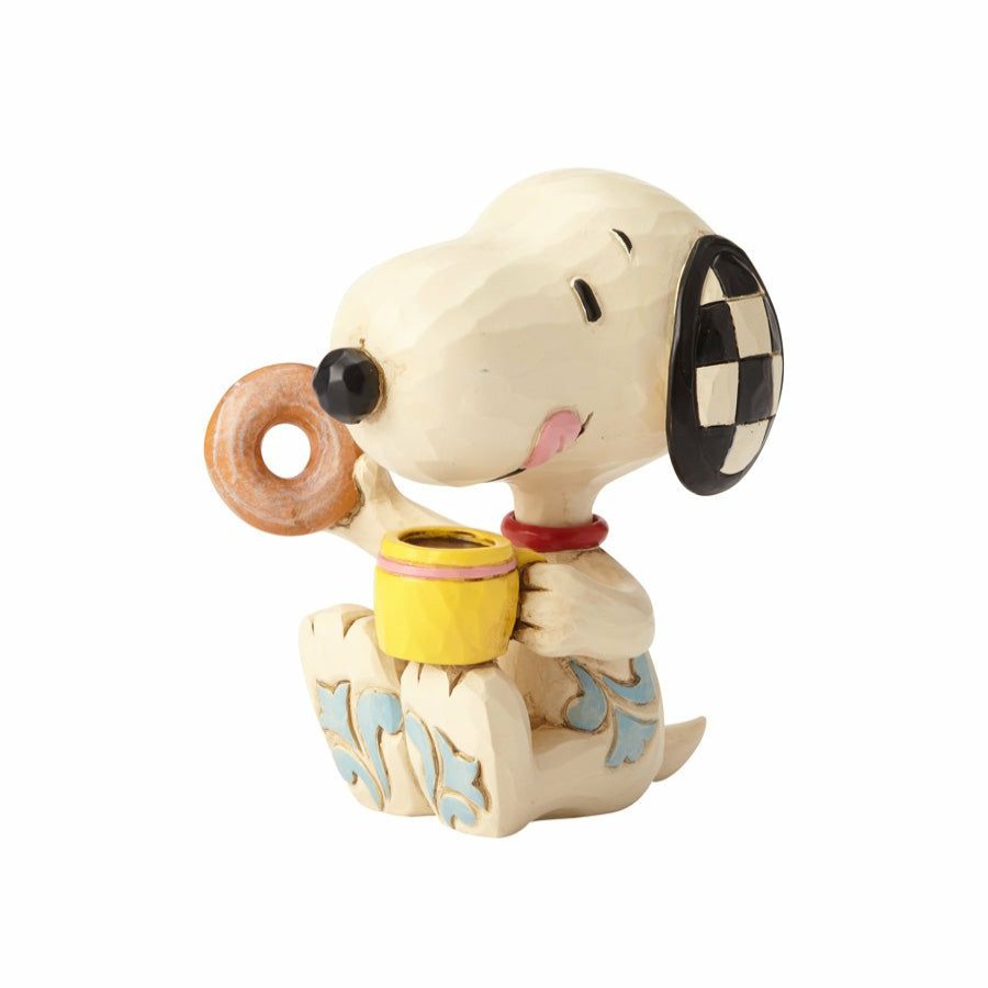 Decoration * | Shop Peanuts Snoopy Donut & Coffee Mini