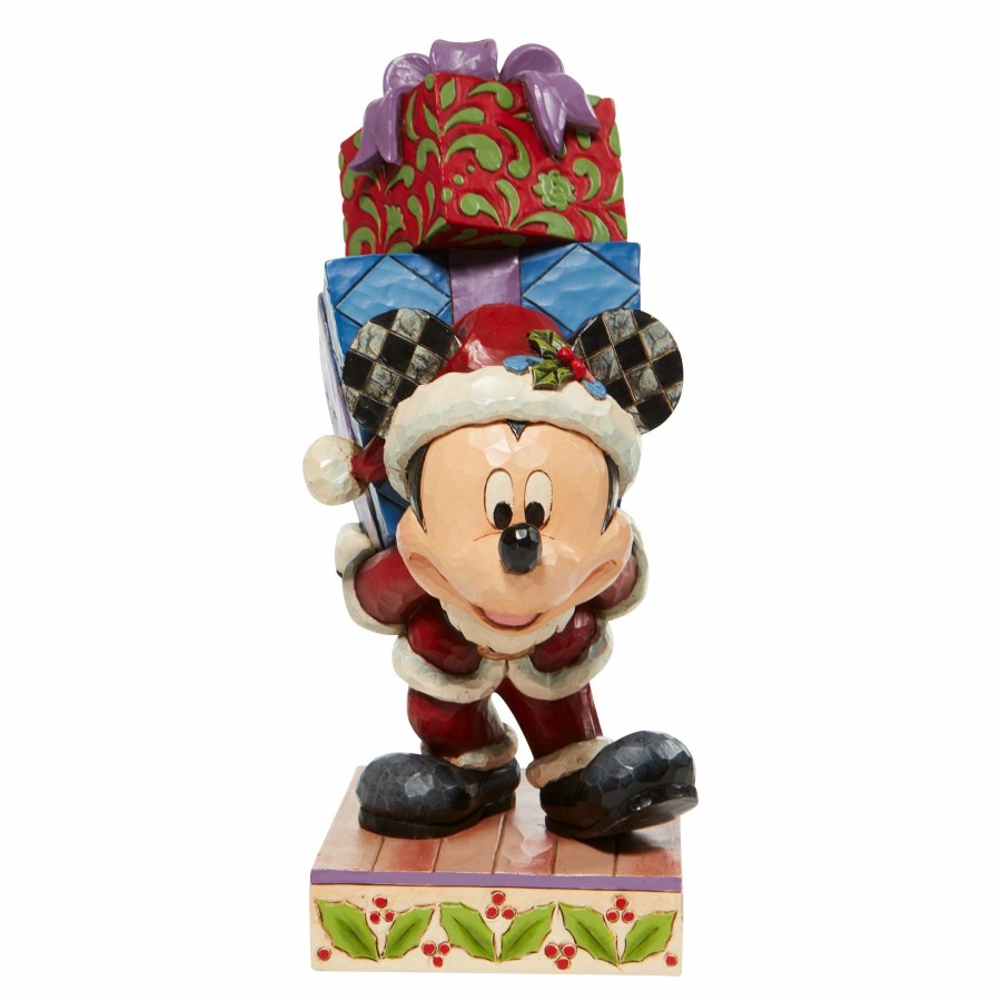 Gifts * | Limited Edition Disney Traditions Mickey With Presents