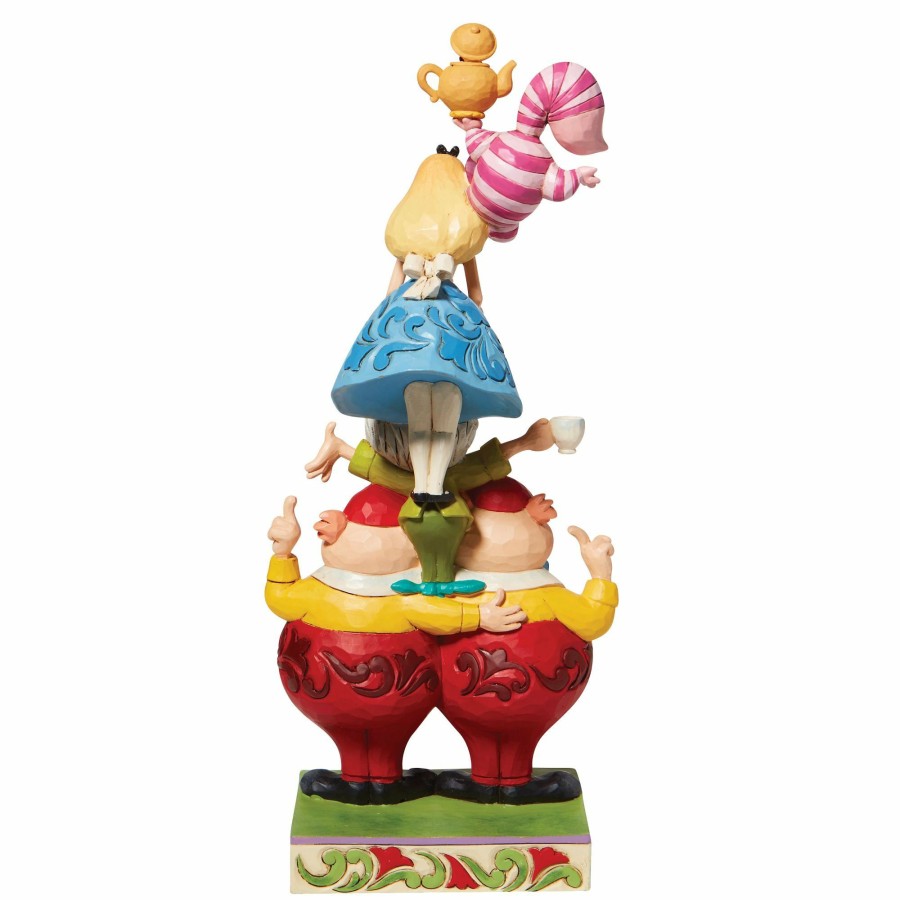 Gifts * | Discount Disney Traditions Alice In Wonderland Stacked