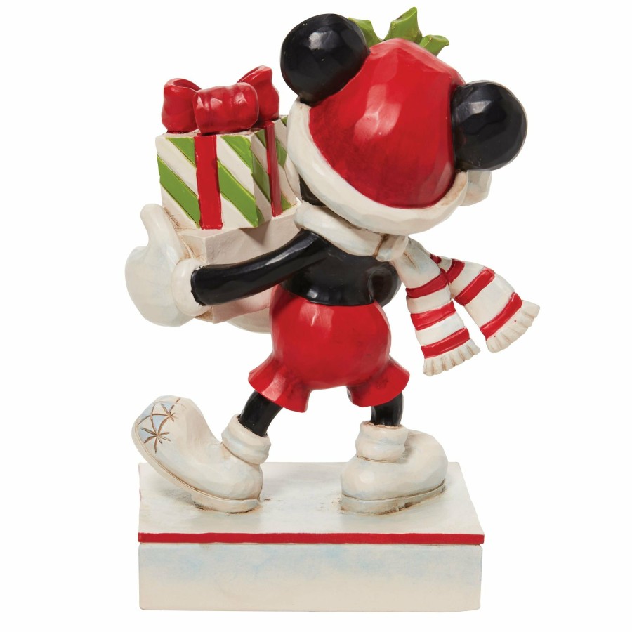 Gifts * | Discount Disney Traditions Mickey Bwr&G Stacked Presents