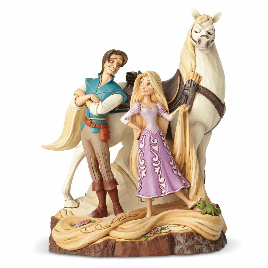 Gifts * | Discount Disney Traditions Tangled Carved By Heart