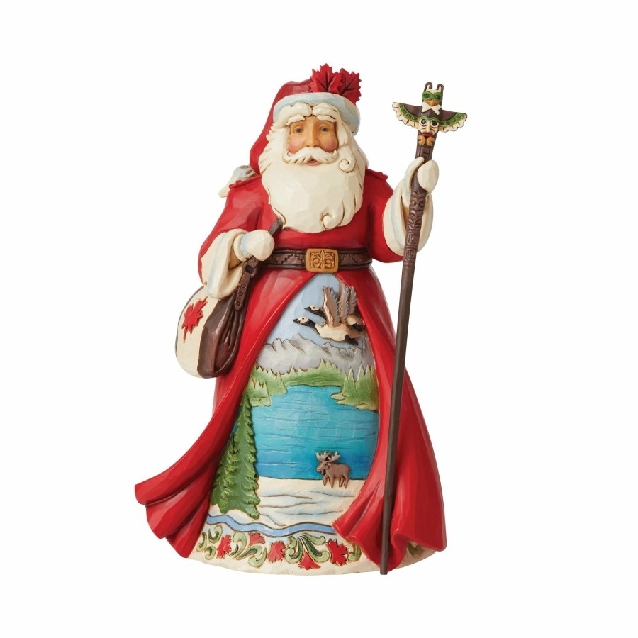 Decoration * | New Heartwood Creek Canadian Santa