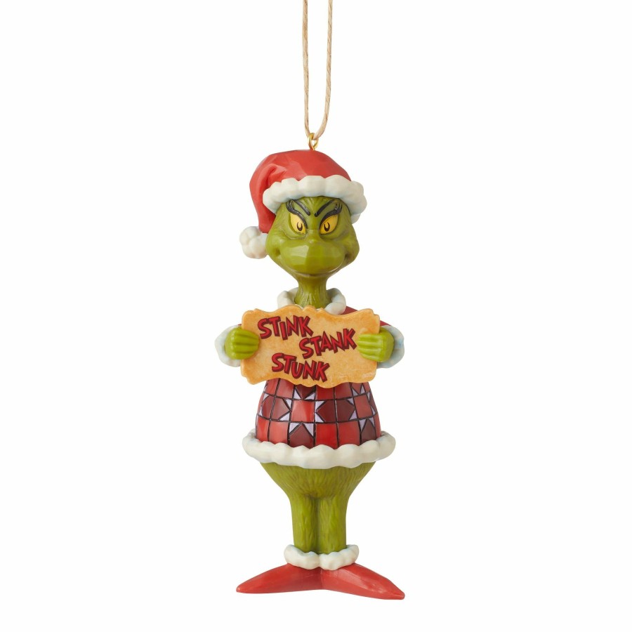 Ornaments * | New Grinch Stink Stank Stunk Pvc