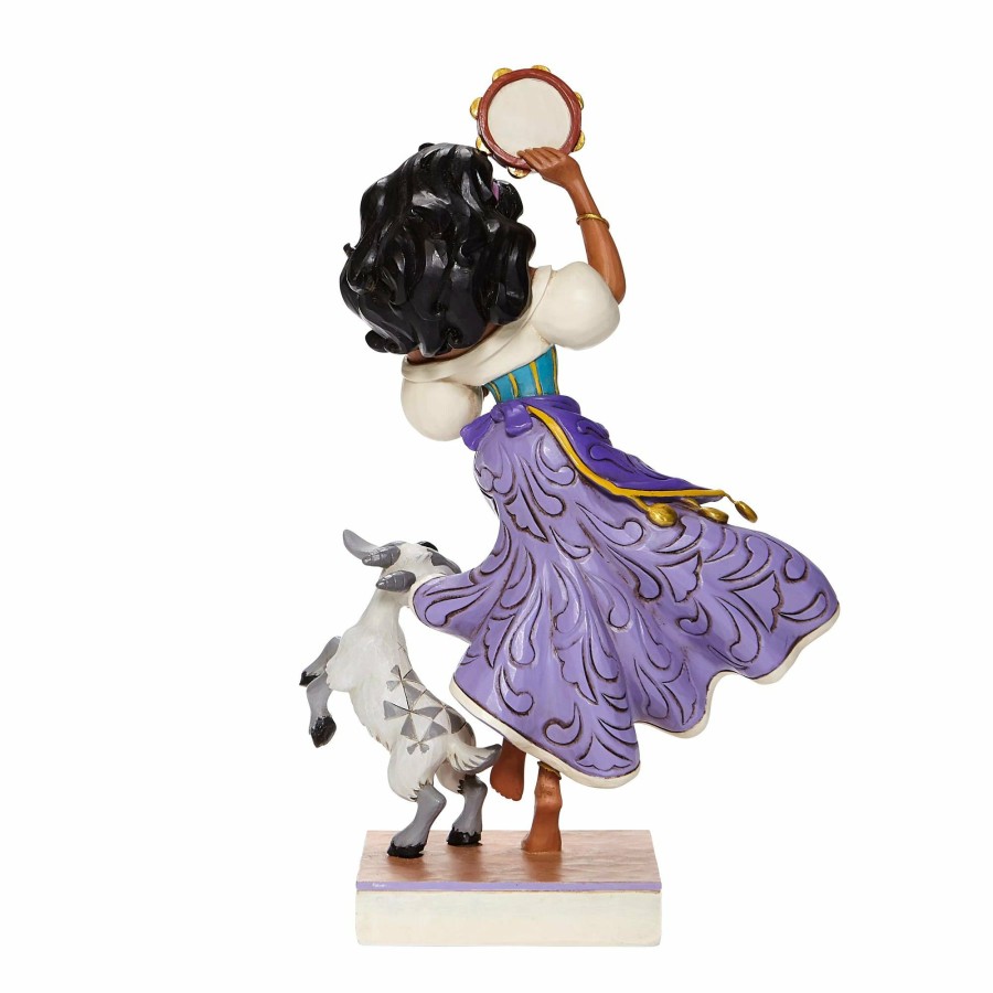 Most Popular * | Limited Edition Disney Traditions Esmeralda & Djali