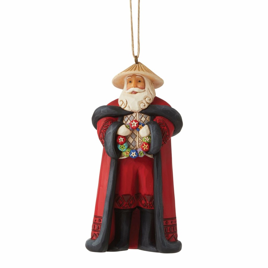 Decoration * | Limited Edition Heartwood Creek Filipino Santa Ornament