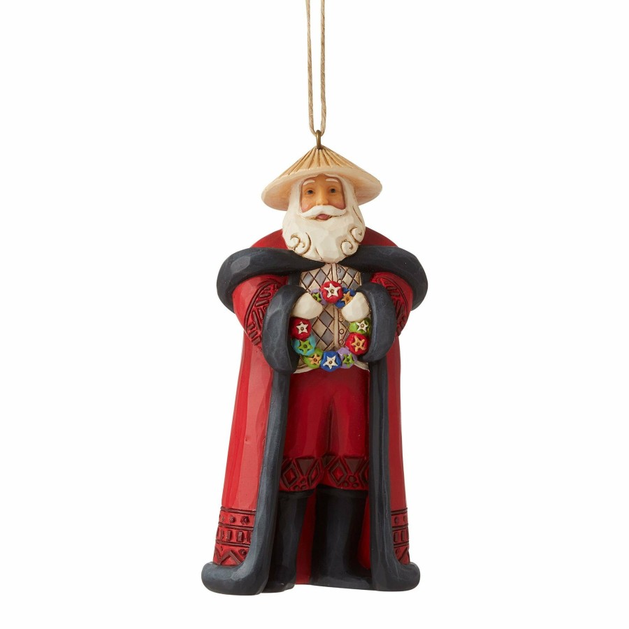 Decoration * | Limited Edition Heartwood Creek Filipino Santa Ornament