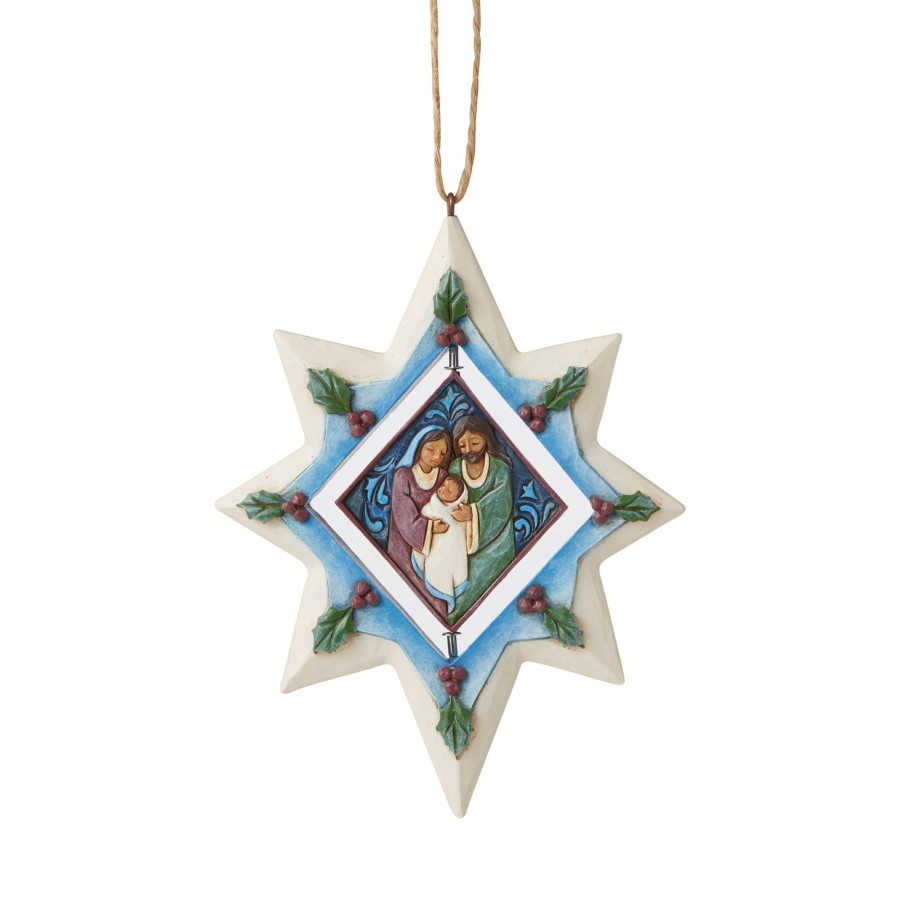 Most Popular * | Shop Heartwood Creek Rotatable Star Ornament