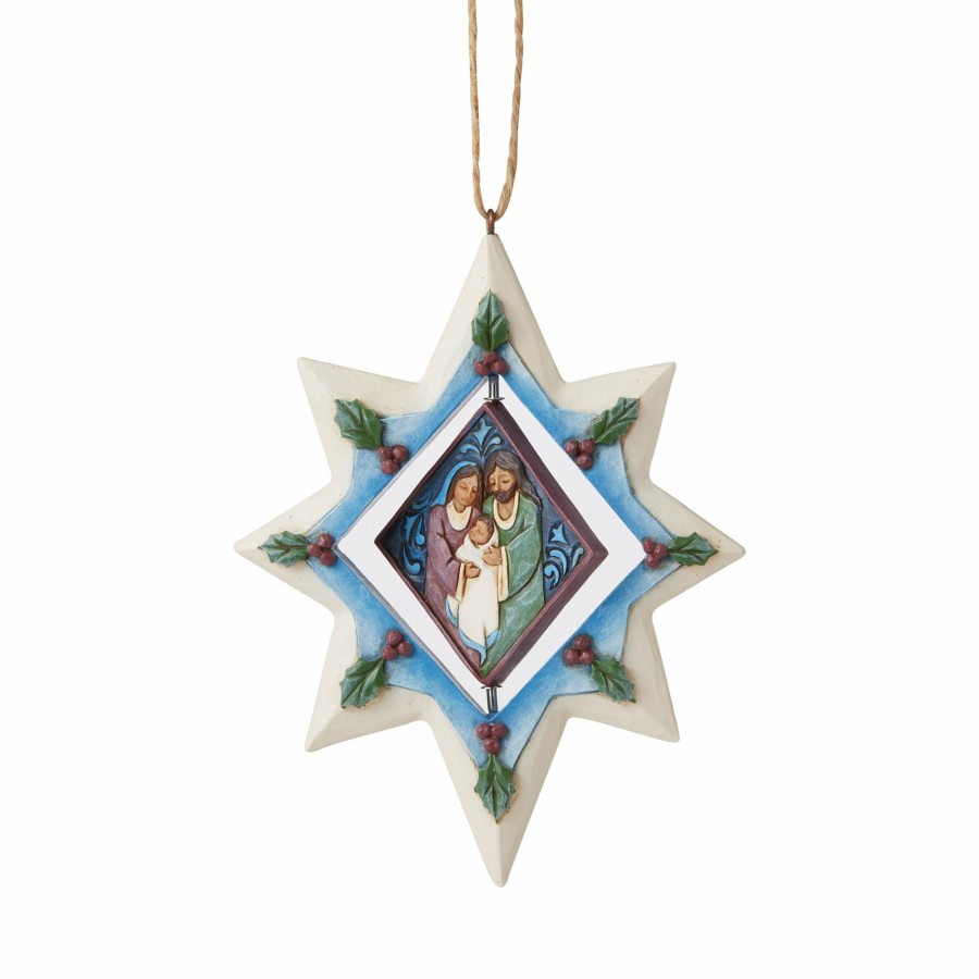 Most Popular * | Shop Heartwood Creek Rotatable Star Ornament