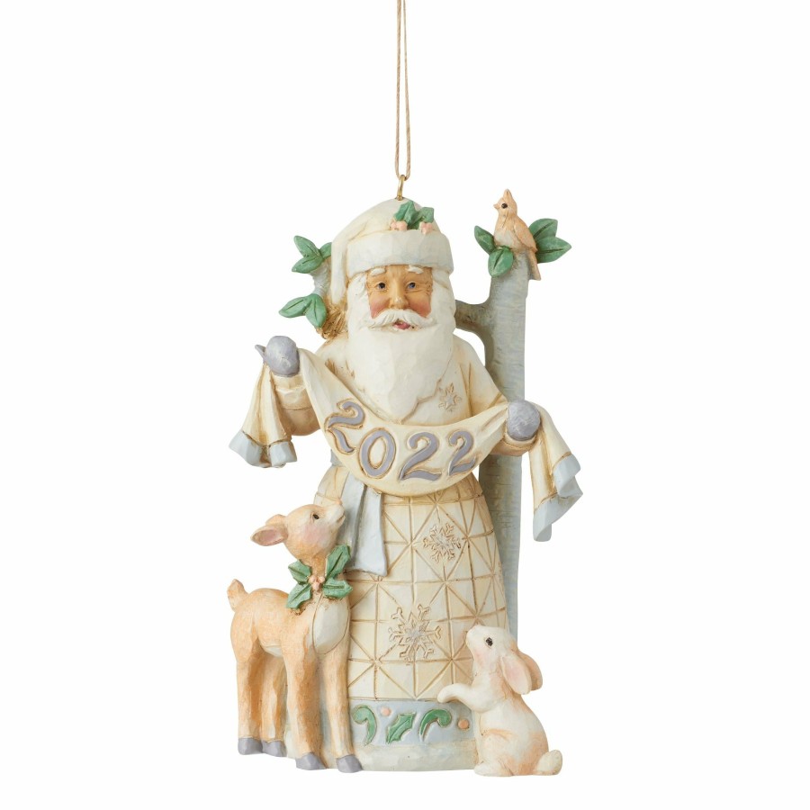 Gifts * | New Heartwood Creek Santa Dated Woodland Ornament