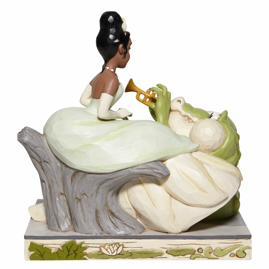 Gifts * | Shop Disney Traditions White Woodland Tiana W/Louie