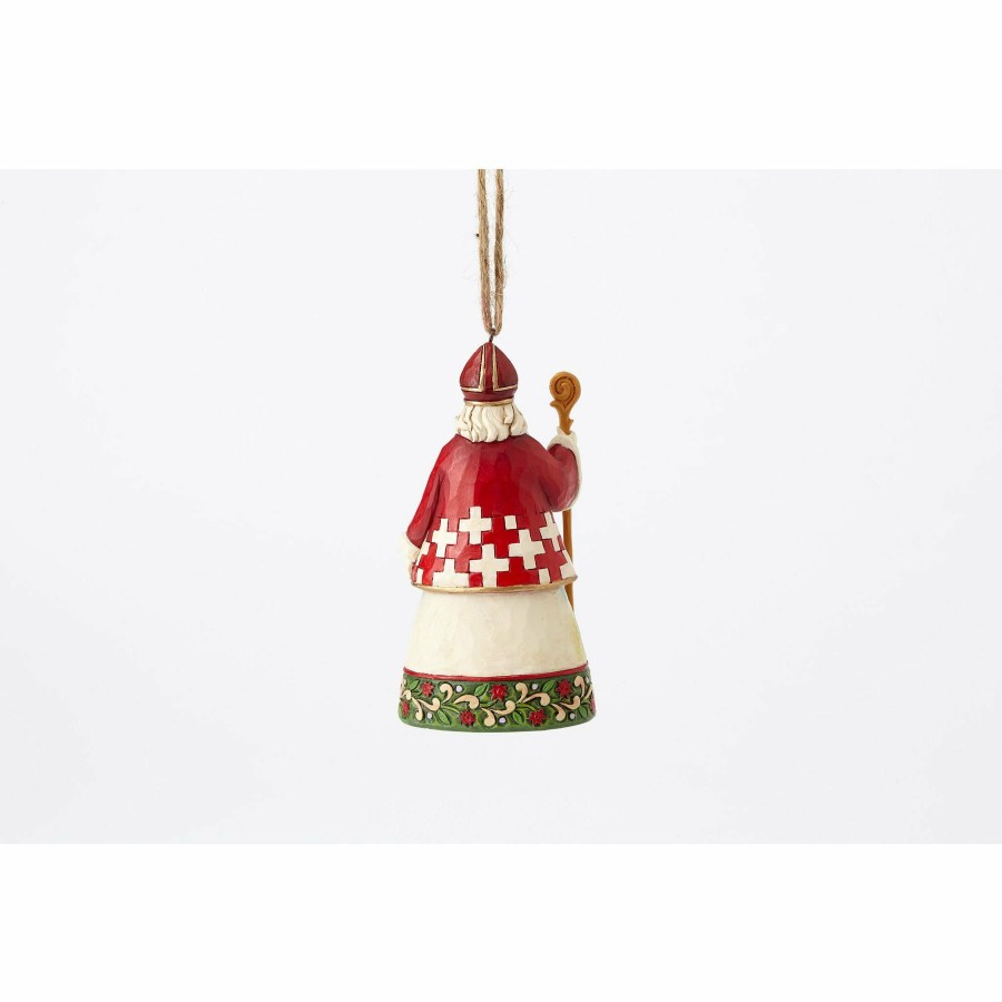 Ornaments * | Outlet Heartwood Creek Swiss Santa Ornament