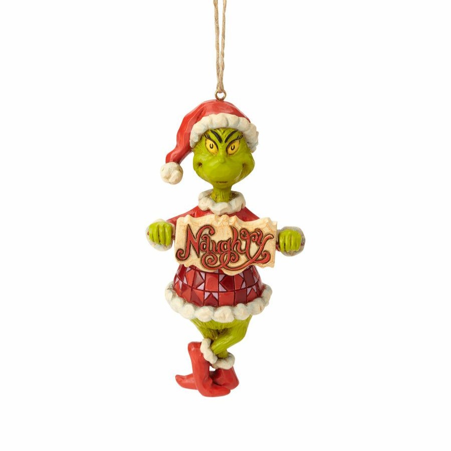 Ornaments * | Discount Grinch Naughty/Nice Ornament