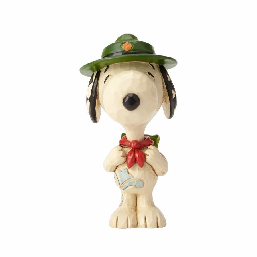 Decoration * | Shop Peanuts Snoopy Boy Scout Mini