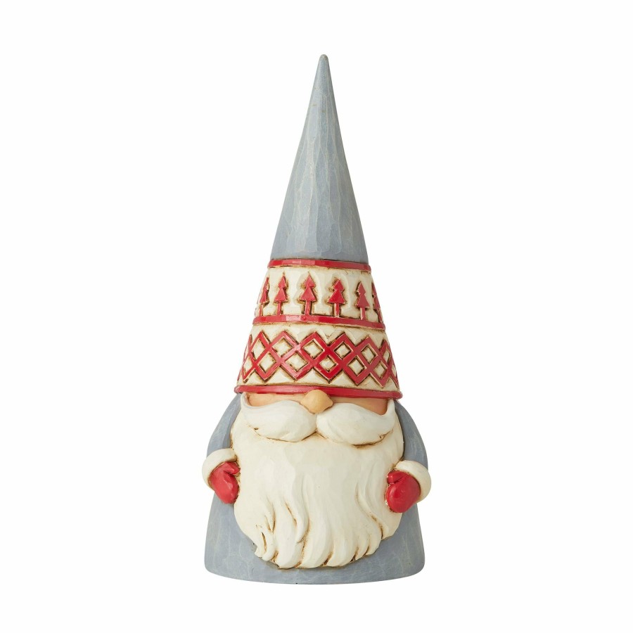 Most Popular * | Limited Edition Heartwood Creek Grey Trees Hat Gnome