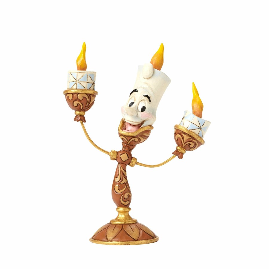 Most Popular * | Shop Disney Traditions Lumiere Figurine