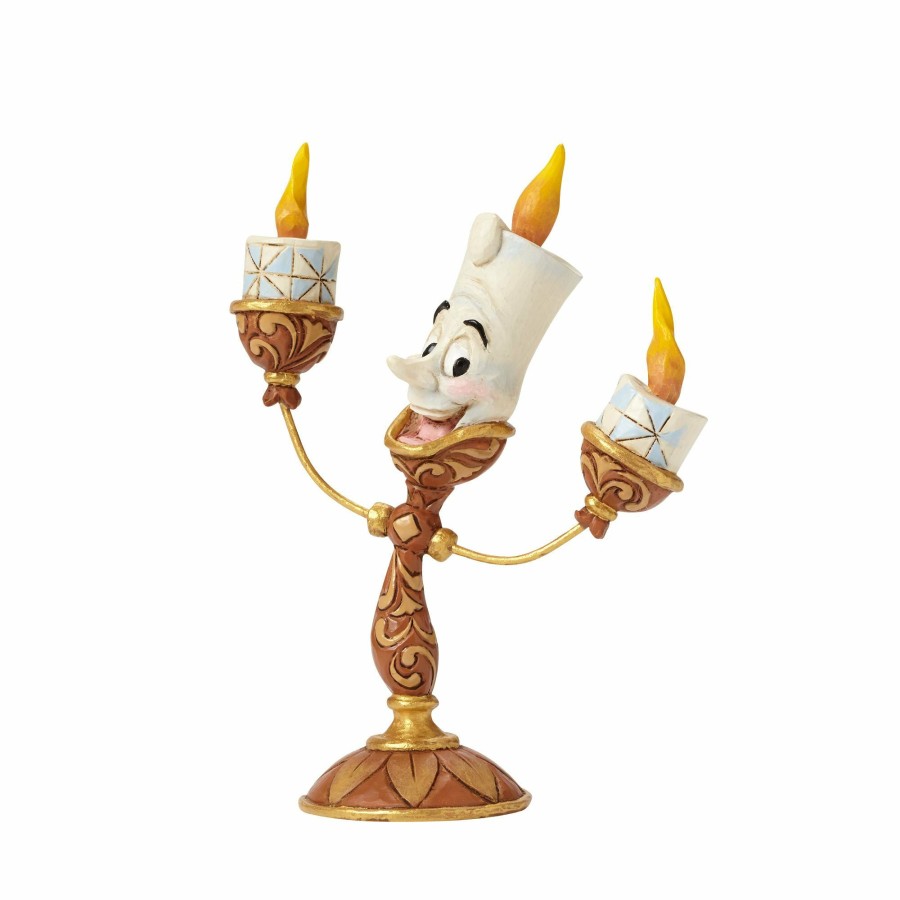 Most Popular * | Shop Disney Traditions Lumiere Figurine