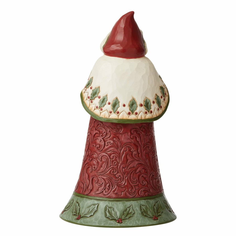 Decoration * | Outlet Heartwood Creek Victorian Santa With List