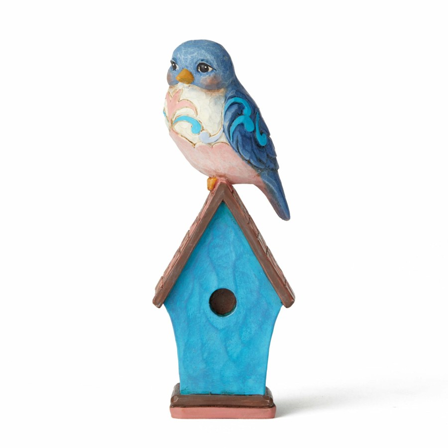 Decoration * | Outlet Heartwood Creek Mini Bluebird