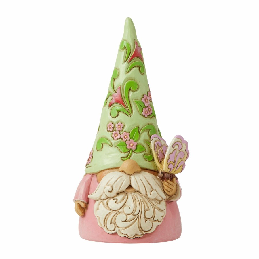 Gifts * | Shop Heartwood Creek Gnome With Butterfly