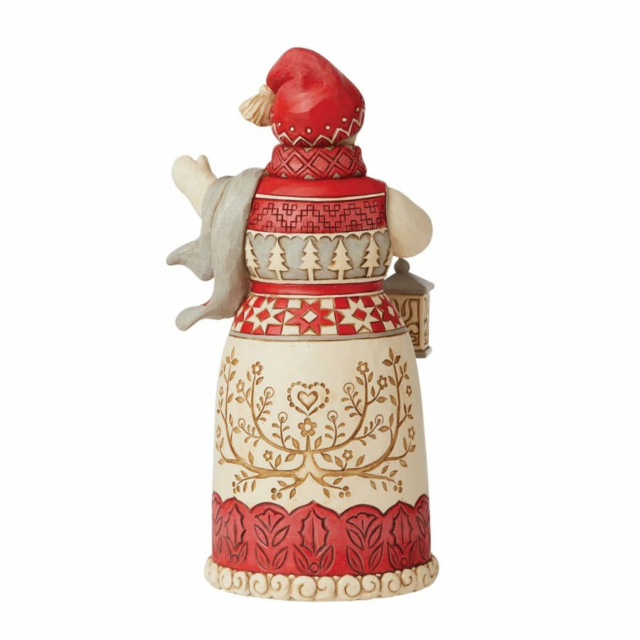 Decoration * | Limited Edition Heartwood Creek Nordic Noel Snowman/Lantern