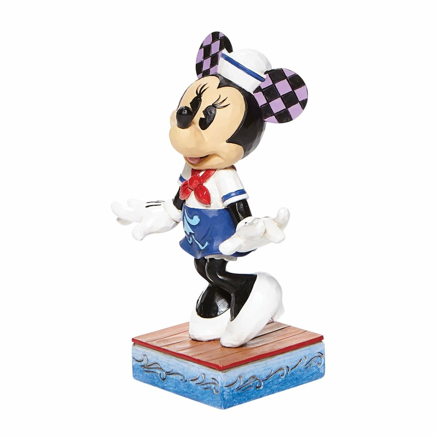 Decoration * | New Disney Traditions Minnie Sailor Personality Pose