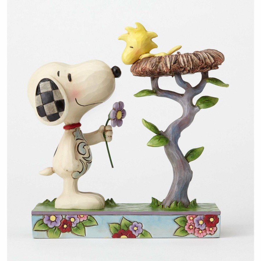 Gifts * | Discount Peanuts Snoopy With Woodstock In Nest