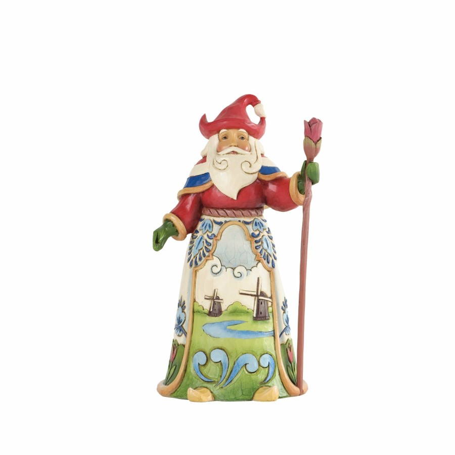 Decoration * | New Heartwood Creek Dutch Santa