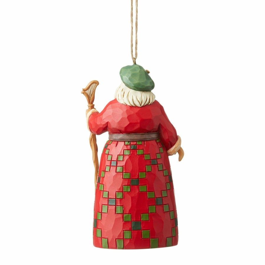 Ornaments * | Shop Heartwood Creek Irish Santa Ho