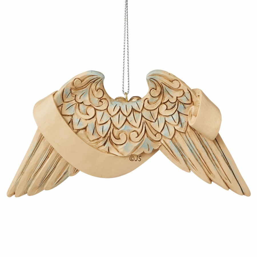 Gifts * | Limited Edition Heartwood Creek Prayer Angel Wings Orn