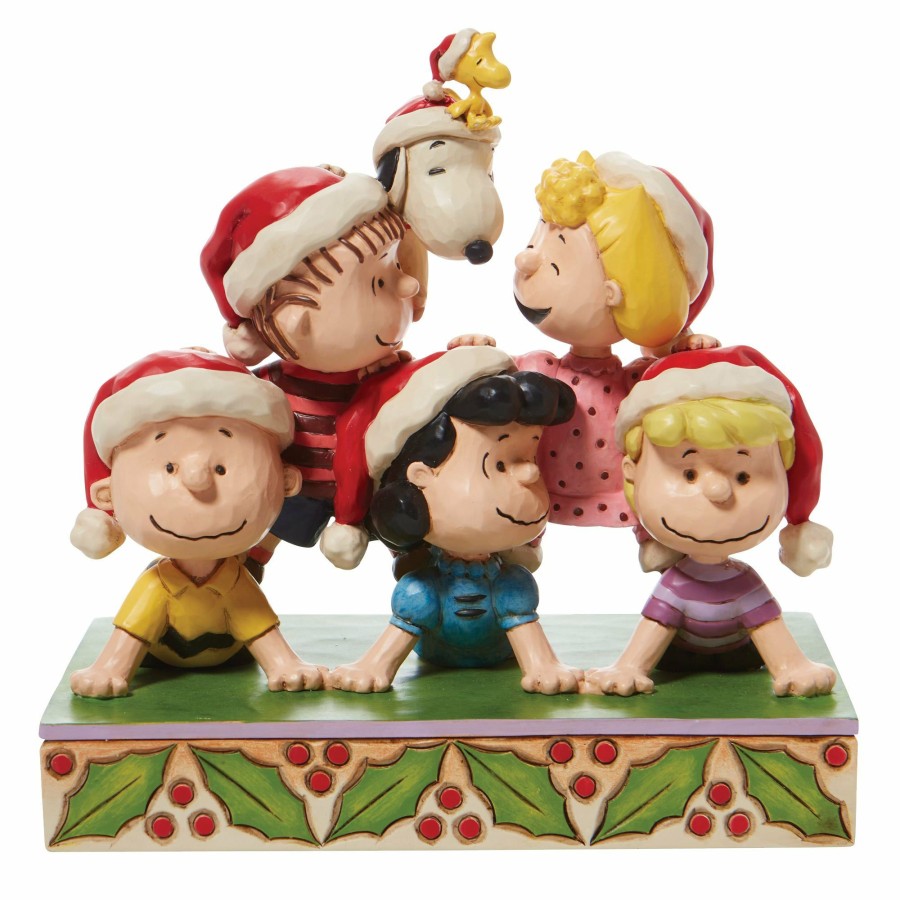 Most Popular * | Limited Edition Peanuts Holiday Pyramid