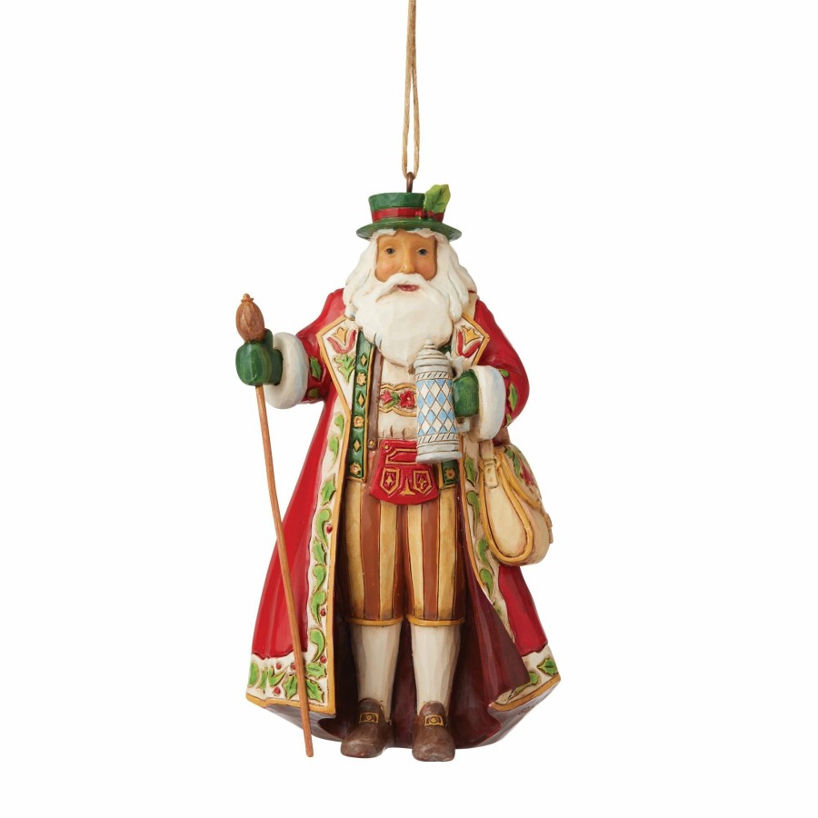 Ornaments * | Limited Edition Heartwood Creek German Santa Ornament