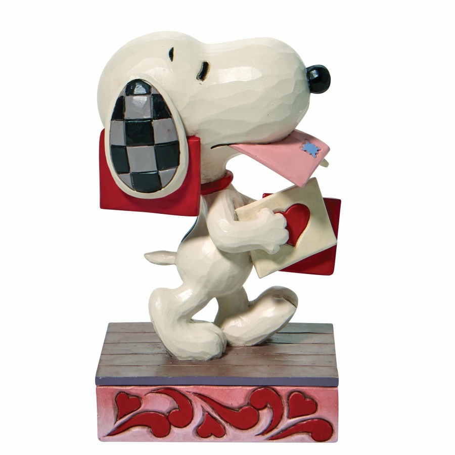 Gifts * | Shop Peanuts Jspea Snoopy Holding Valentine