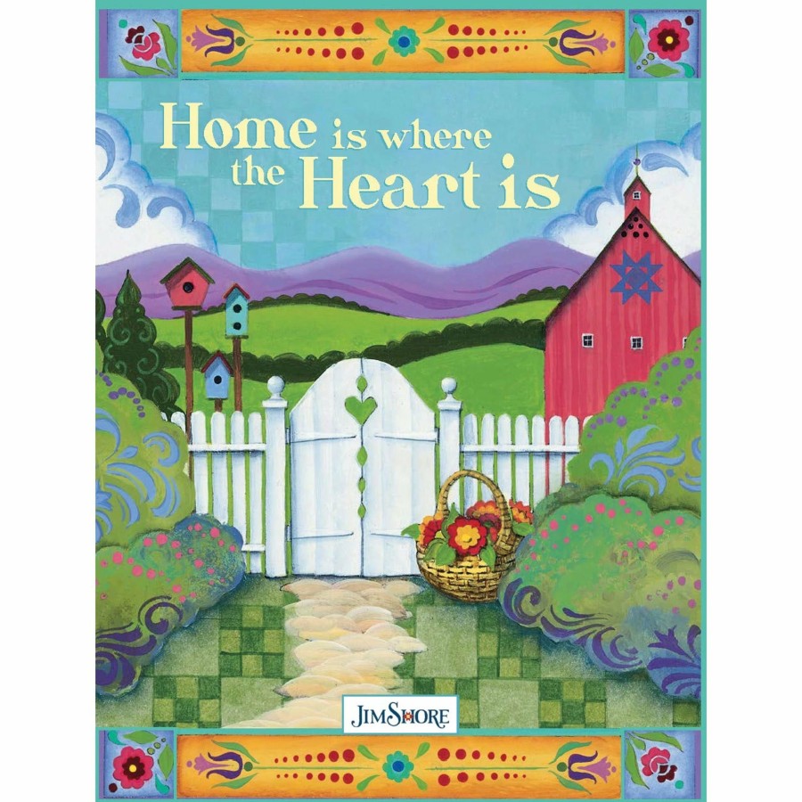 Gifts * | Outlet Fox Chapel Books Js Hometheheart Lined Journal