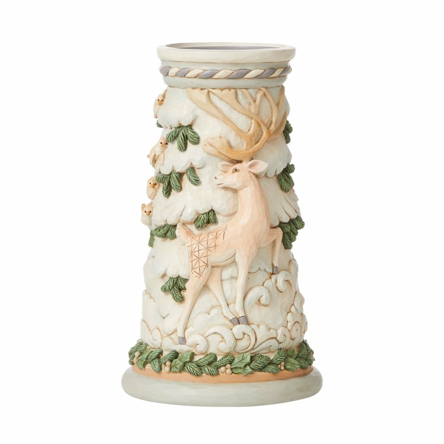 Most Popular * | Limited Edition Heartwood Creek Woodland Deer Candleholder