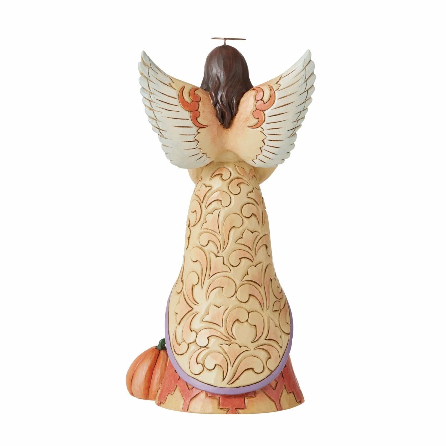 Gifts * | Limited Edition Heartwood Creek Harvest Angel With Sunflowers