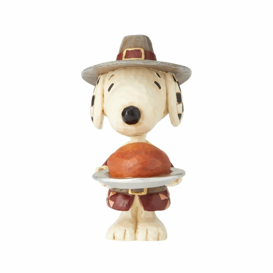 Decoration * | New Peanuts Snoopy Pilgrim Mini Fig