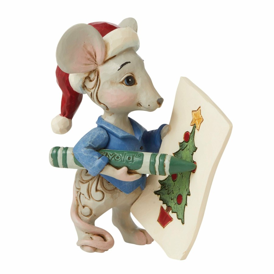 Decoration * | New Crayola Mouse Mini Figurine