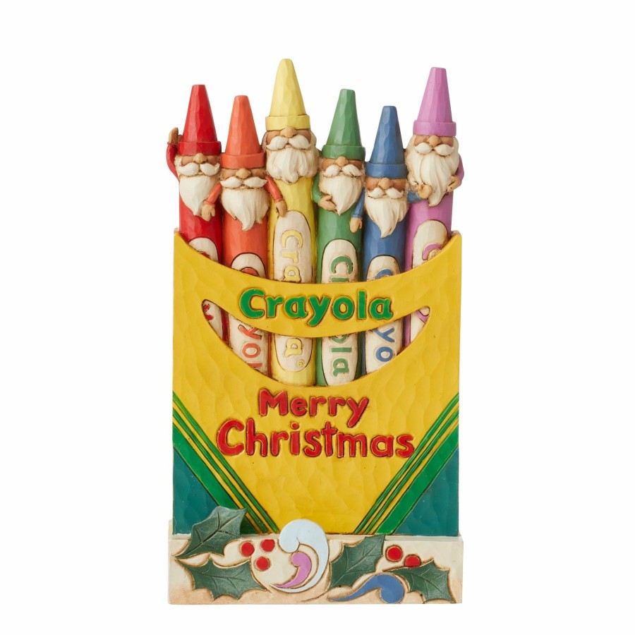 Decoration * | Outlet Crayola Box Of Gnomes