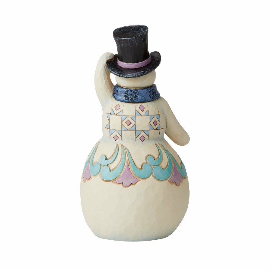 Decoration * | Shop Heartwood Creek Snowman With Top Hat