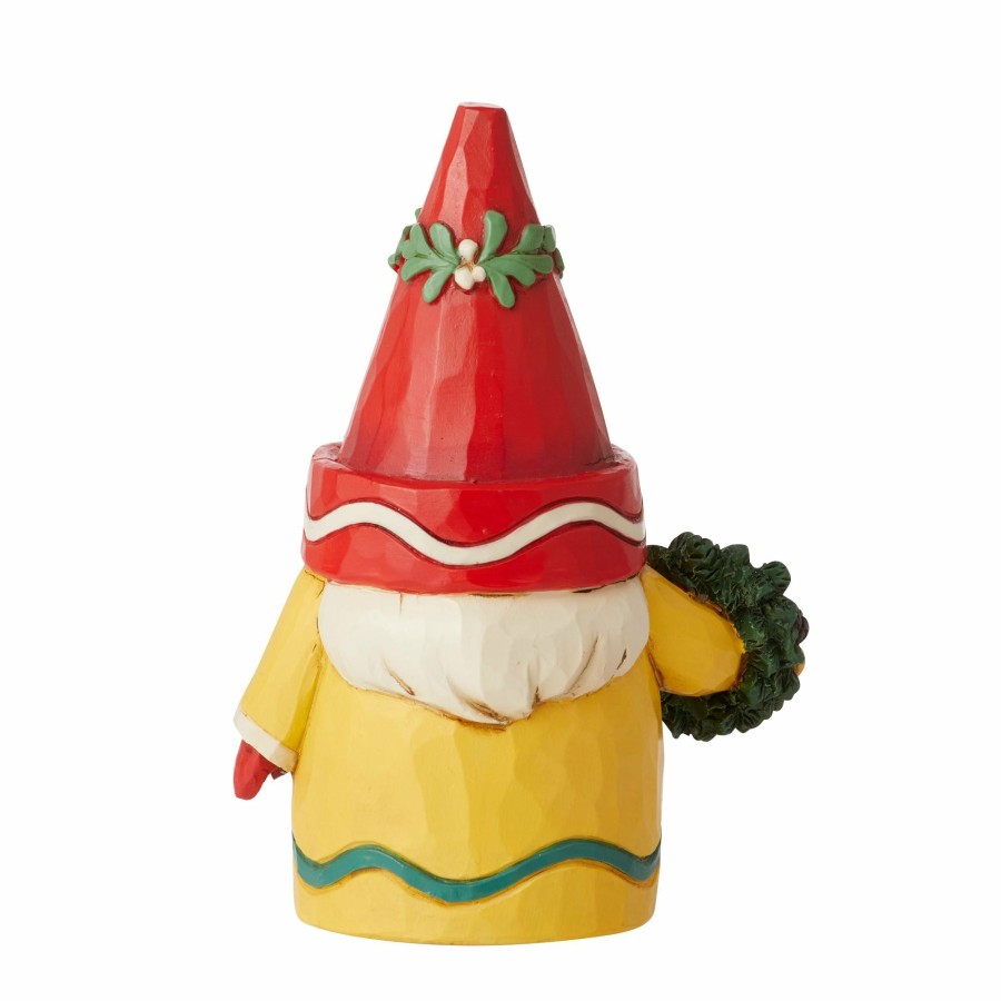 Gifts * | New Crayola Gnome Holding Wreath