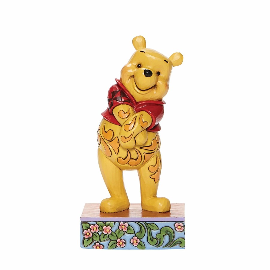 Decoration * | New Disney Traditions Pooh Standing Personality Pose