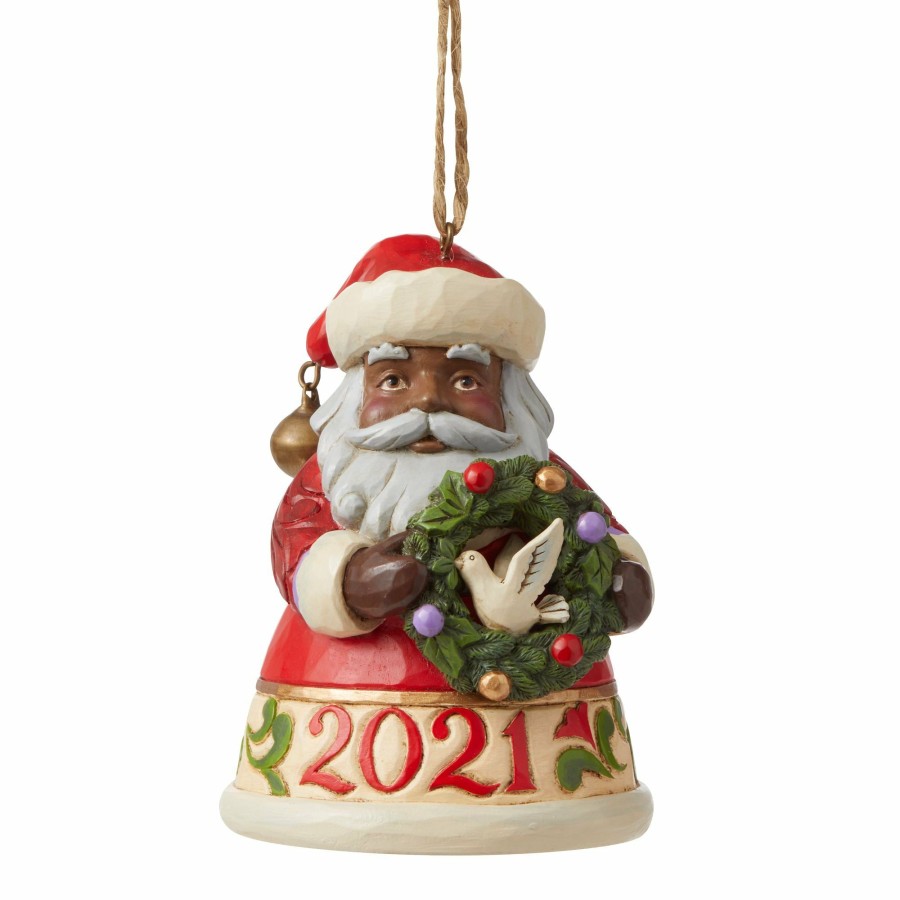 Gifts * | New Heartwood Creek Santa Dated 2021 Ornament (Aa)