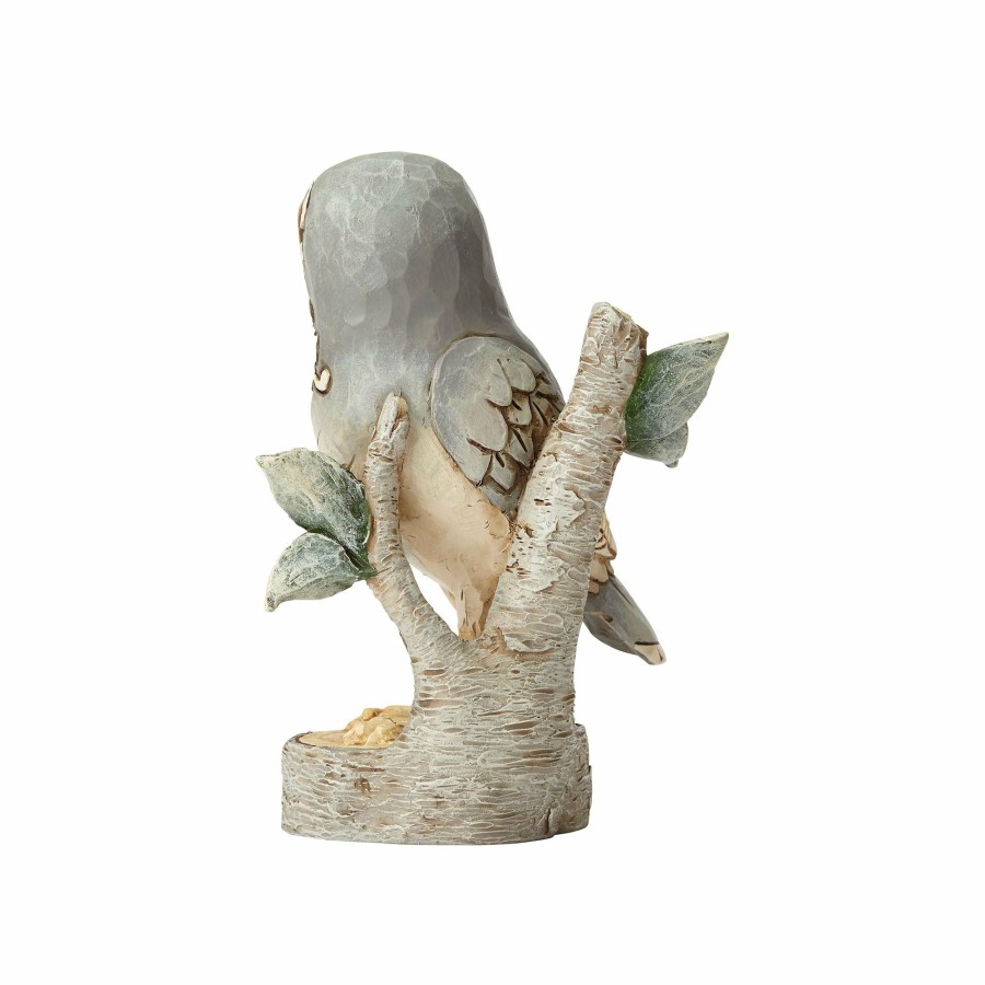 Most Popular * | Shop Heartwood Creek White Woodland Owl On Branch