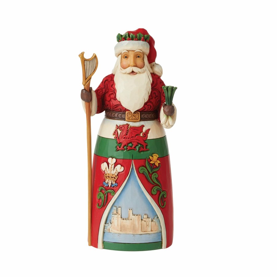 Decoration * | Shop Heartwood Creek Welsh Santa