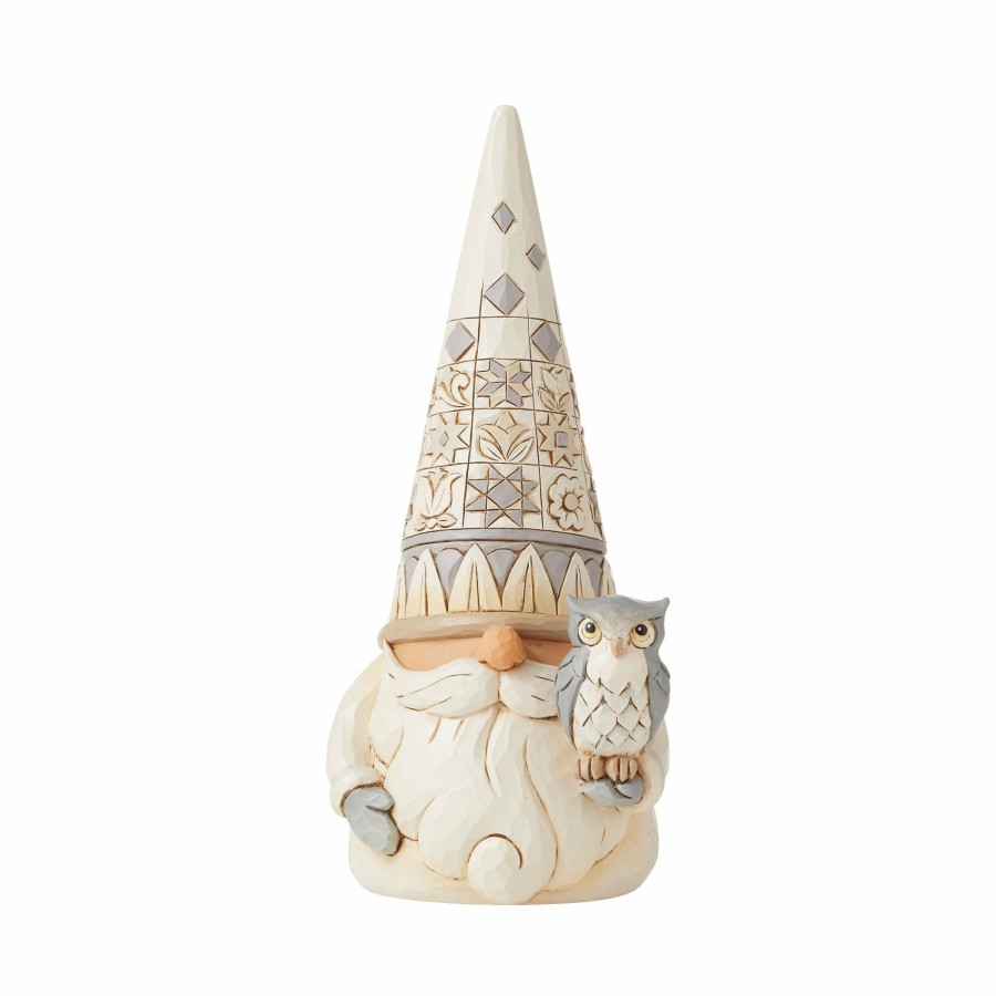 Gifts * | Outlet Heartwood Creek Woodland Gnome With Owl