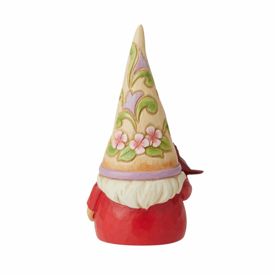 Gifts * | Shop Heartwood Creek Gnome With Cardinal